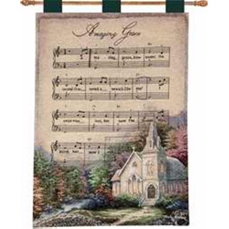 MANUAL WOODWORKERS & WEAVERS Manual Woodworkers And Weavers 111642 Wall Hanging-Amazing Grace with Music HWTCCA